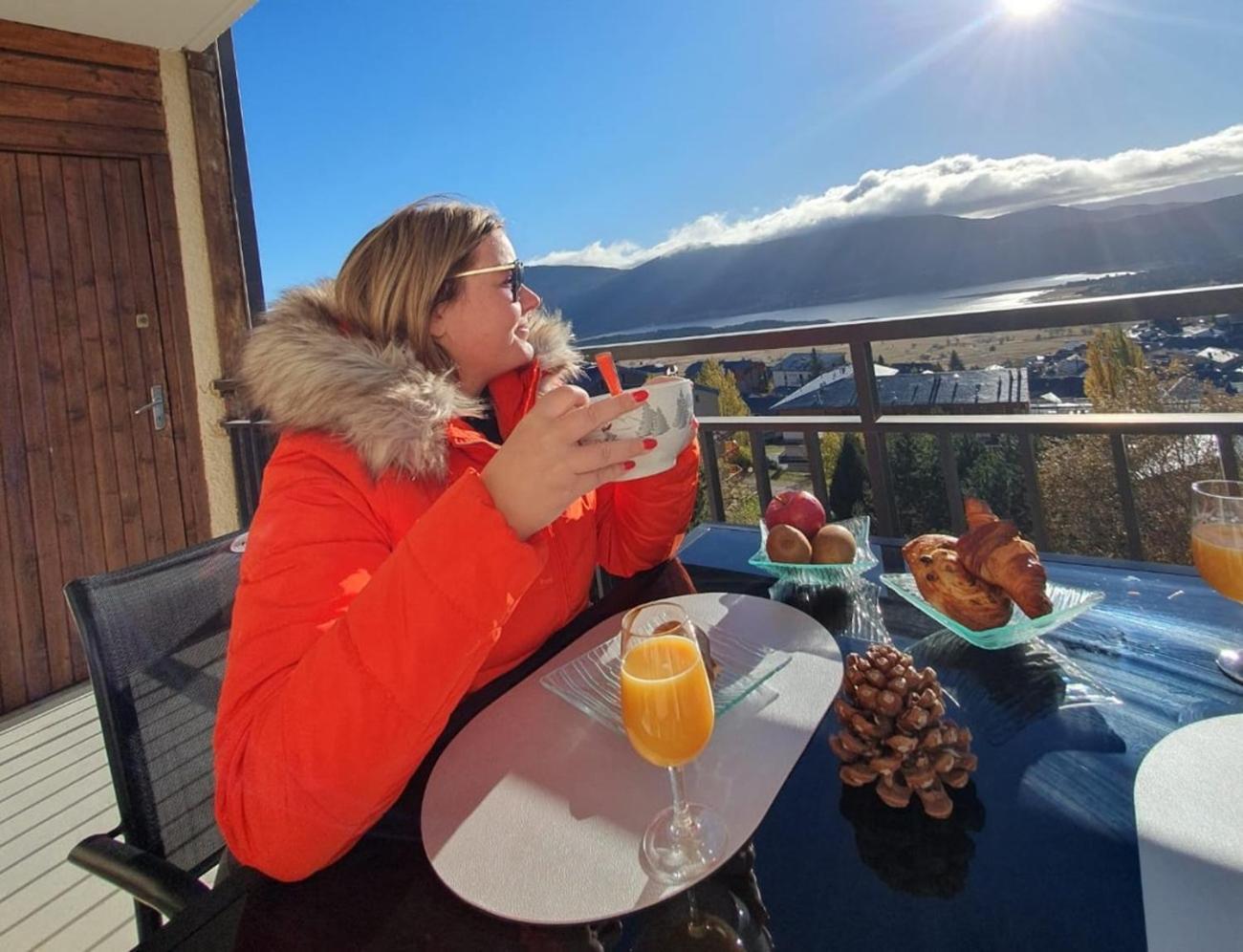 Appartement, Vue Lac Panoramique Avec Terrasse, Parking, Aux Angles 외부 사진